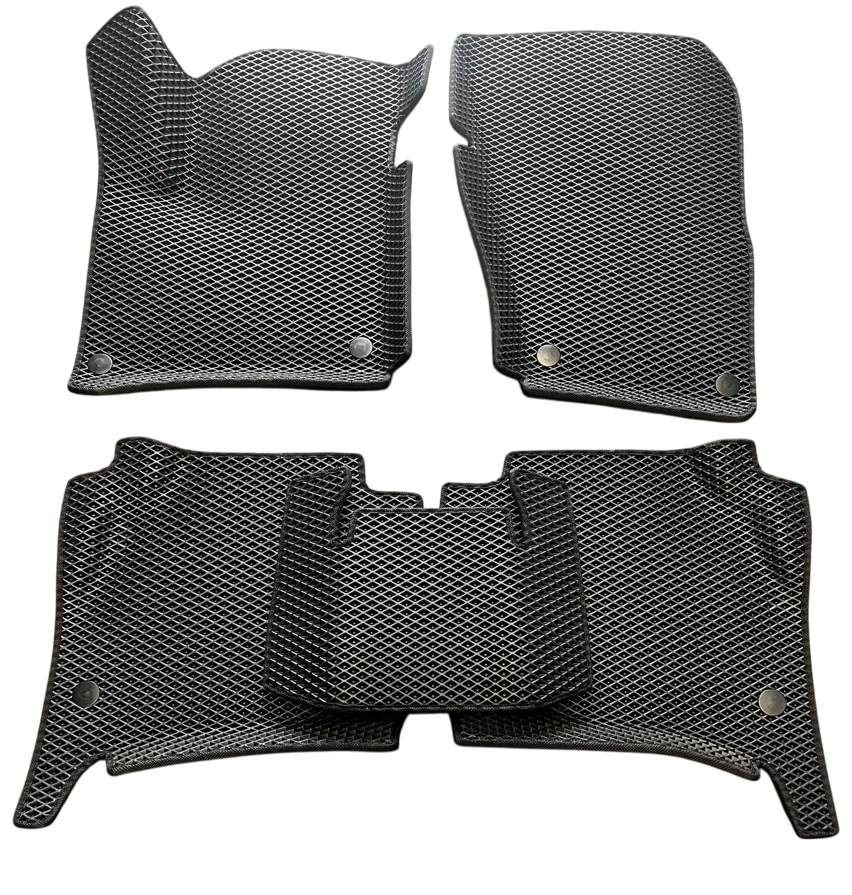 Коврики с бортиками EVA в салон с 3Д лапой для Volkswagen Touareg 2010-2018 гг. (2584819898)