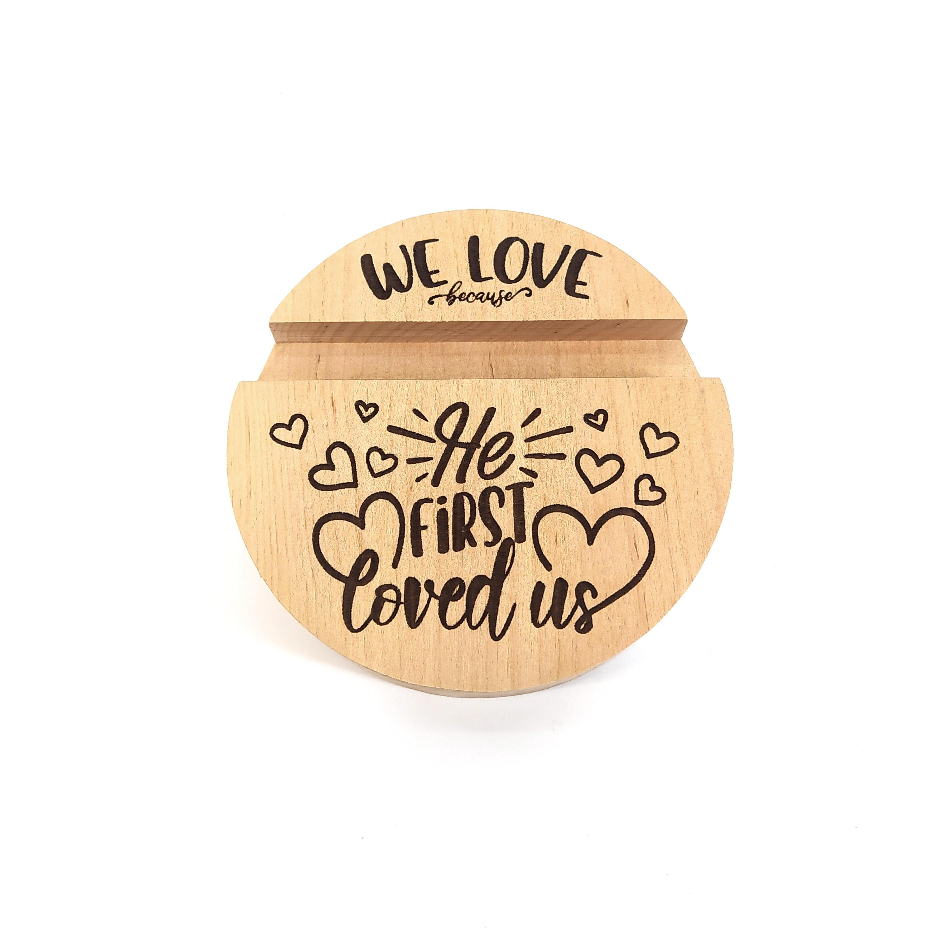 Подставка для смартфона Майстерня містера Томаса We love 10х10х2 см