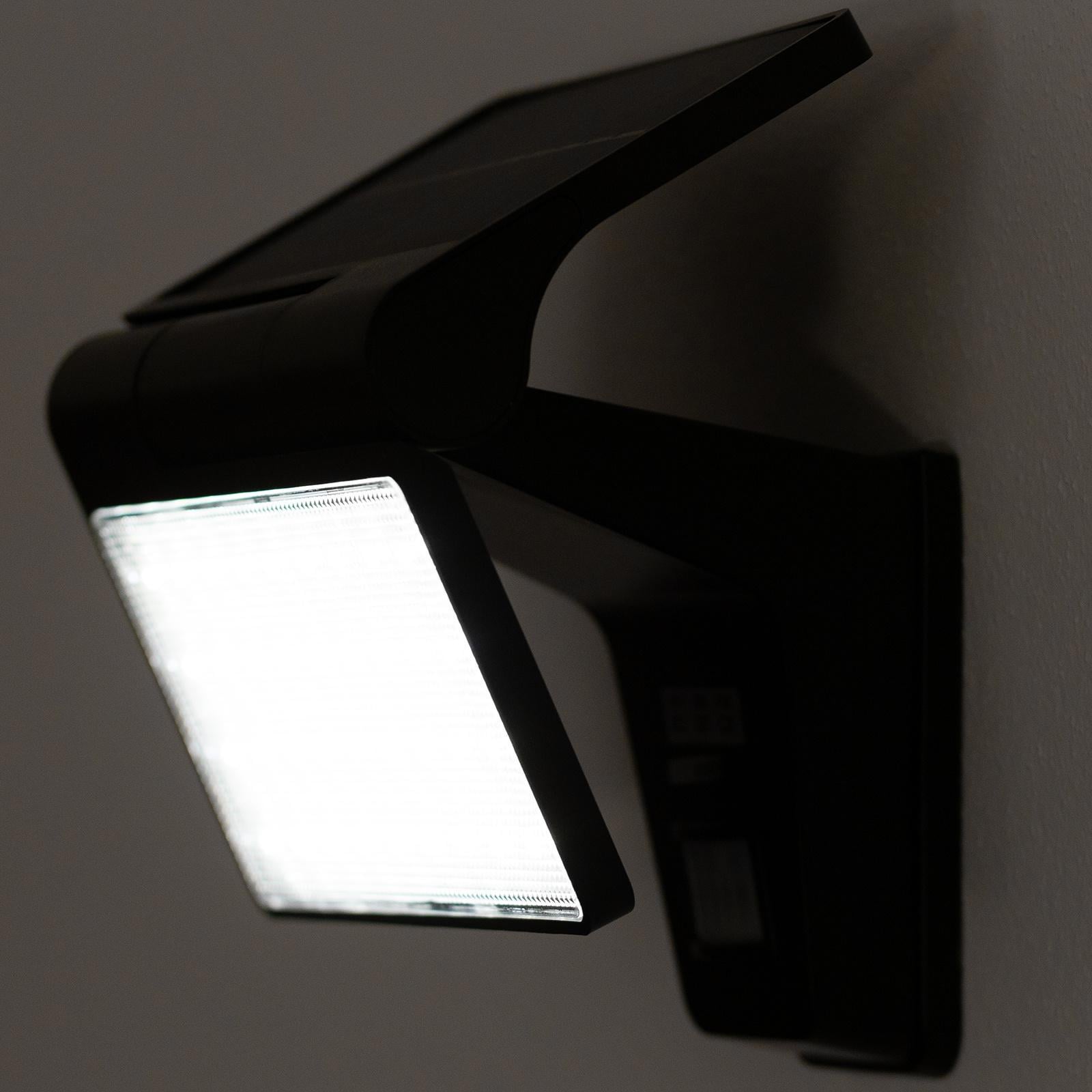 Прожектор-LED садовий сонячний Jooki Lumiled Cordy із датчиками руху та сутінків 6500 K IP44 холодне світло (10604)