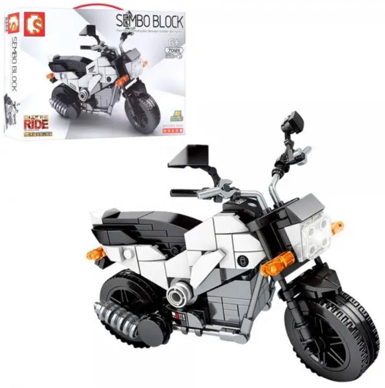 Конструктор Sembo Block Мотоцикл 253 дет.