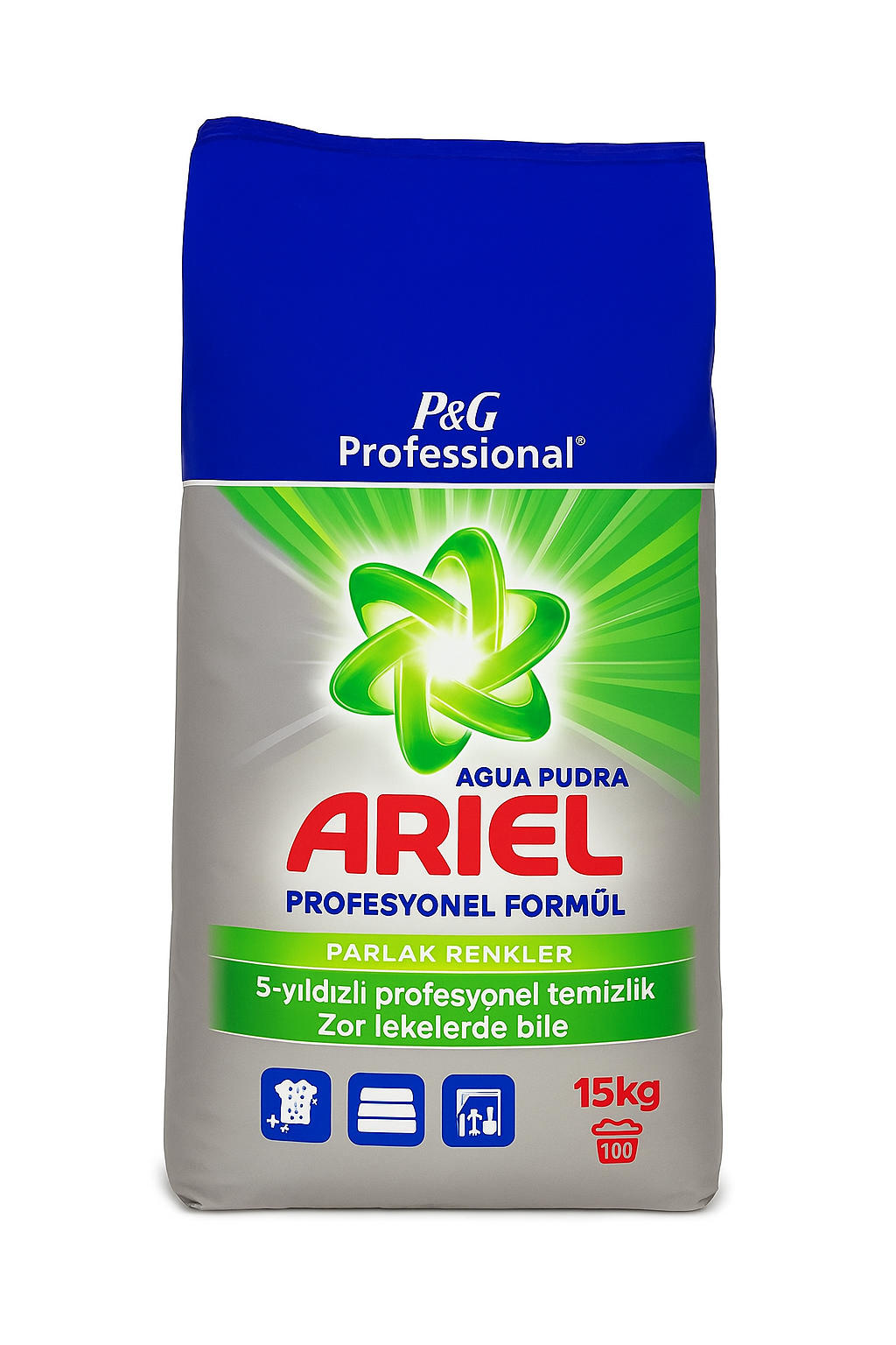 Пральний порошок Ariel Professional Aqua Pudra 15 кг для професійного прання білизни (2622635086) Пральний порошок Ariel Professional Aqua Pudra 15 кг для професійного прання білизни (2622635086)