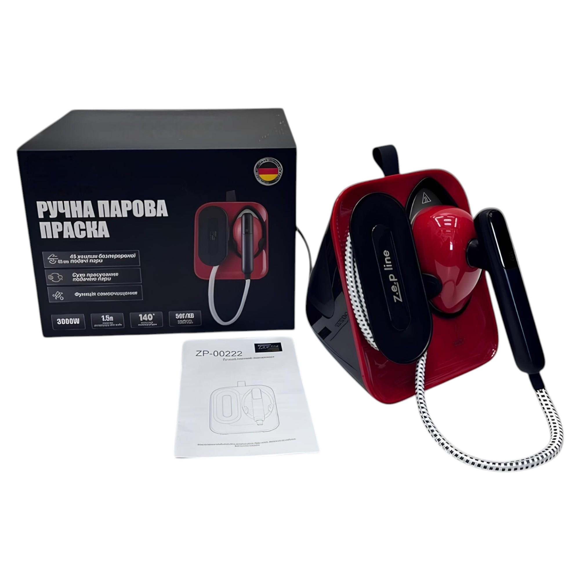 Праска ручна Zepline ZP-00222 (є277) - фото 5 Праска ручна Zepline ZP-00222 (є277) - фото 5