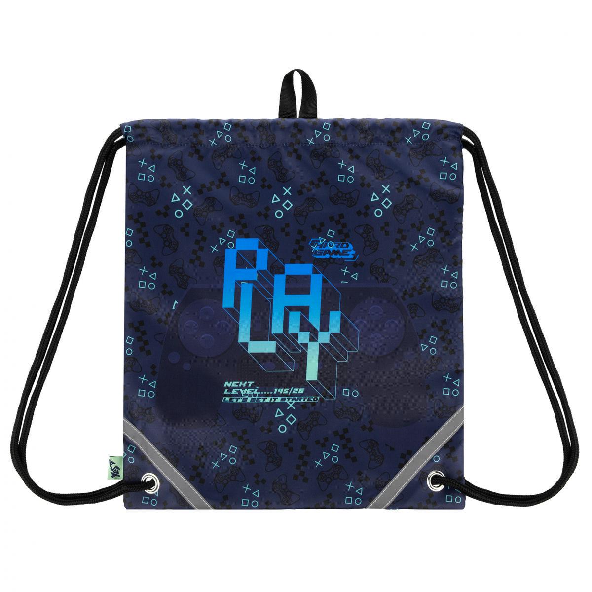 Сумка для обуви YES Game On 40x35 см Синий (550045)