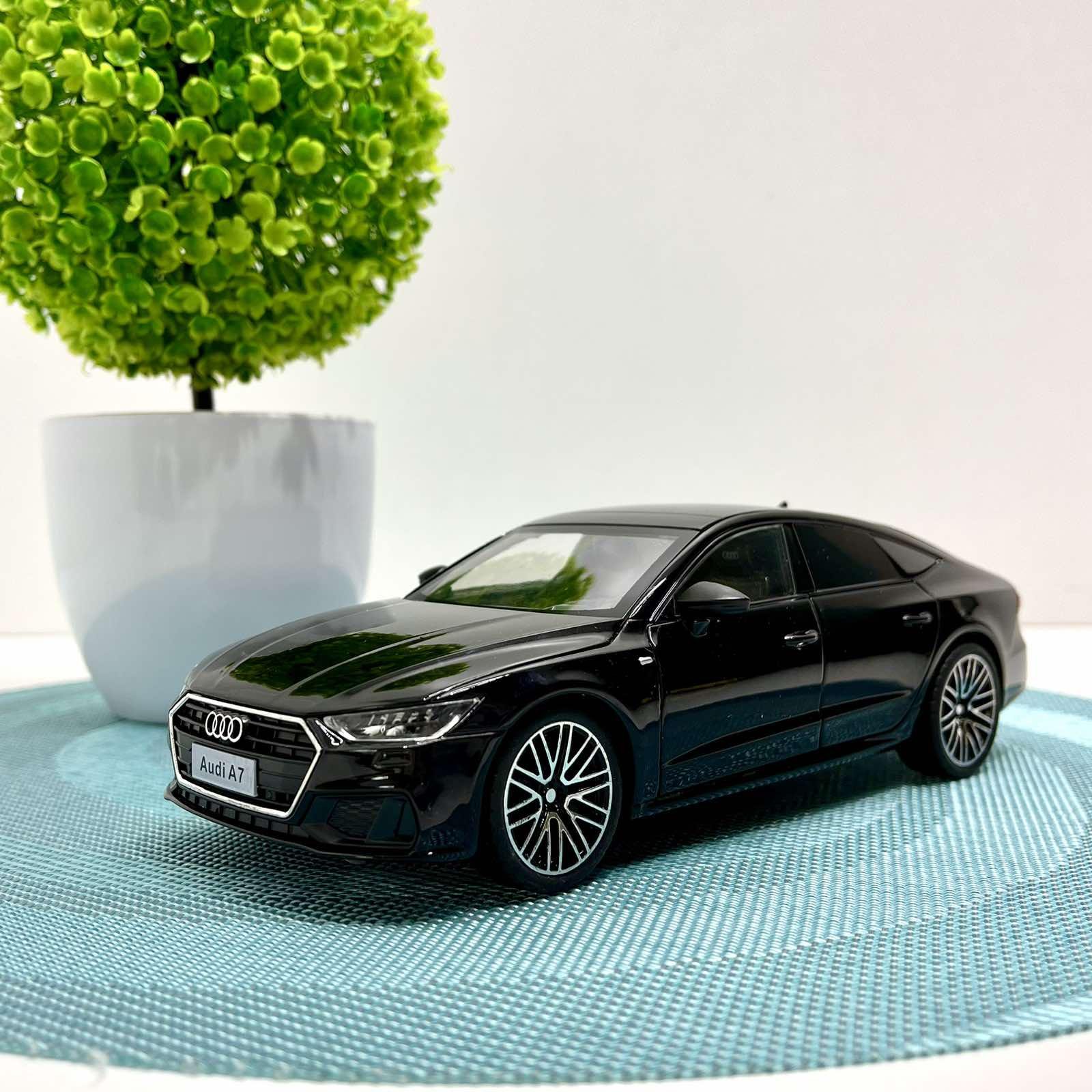 Машинка інерційна Авто Експерт Audi А7 металопластик 1:24 звук/світло Чорний (1904-17)