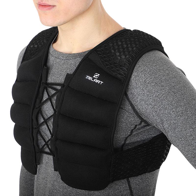 Жилет утяжелитель FI-3845 5 кг Черный (56363250) - фото 5