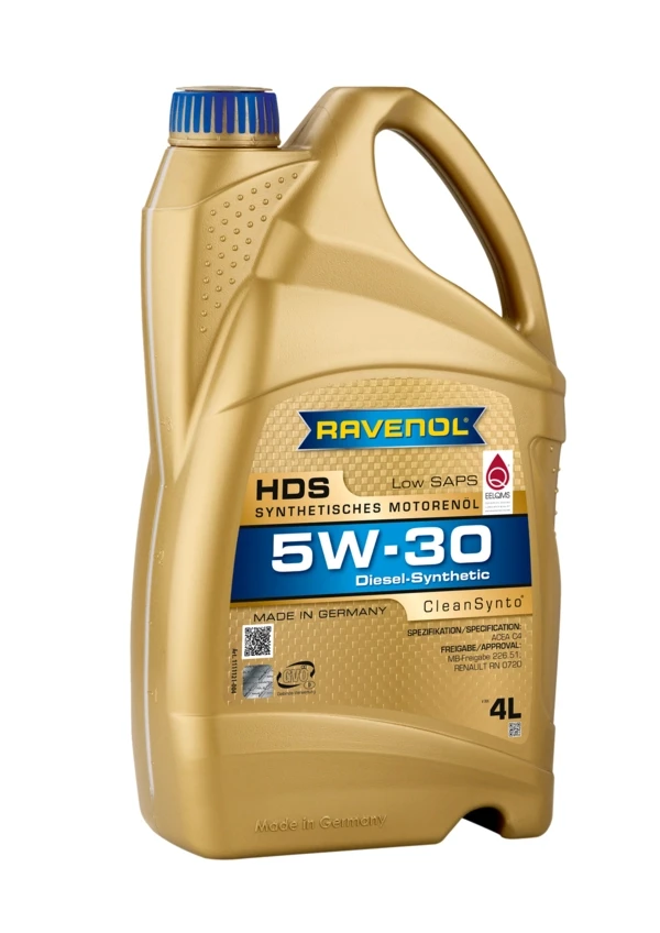 Моторна олива RAVENOL HDS 5W-30 синтетика 4 л (1111121-004) Моторна олива RAVENOL HDS 5W-30 синтетика 4 л (1111121-004)