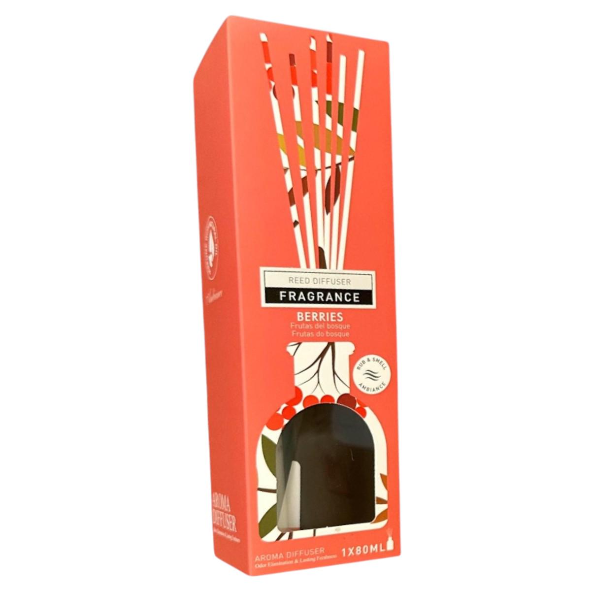 Аромадиффузор Reed Diffuser Berries 80 мл (R35155-1)