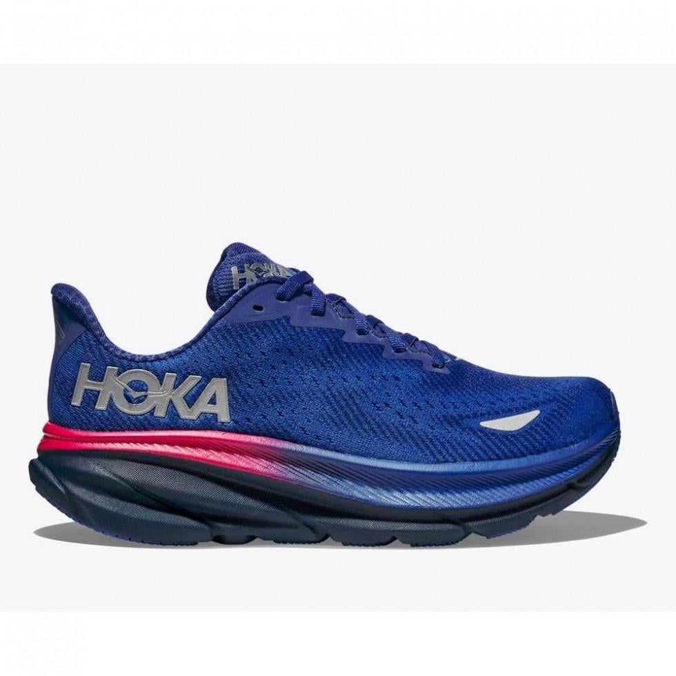 Кроссовки женские беговые Hoka One One W CLIFTON 9 GTX 1141490F-DBES р. 38 Синий
