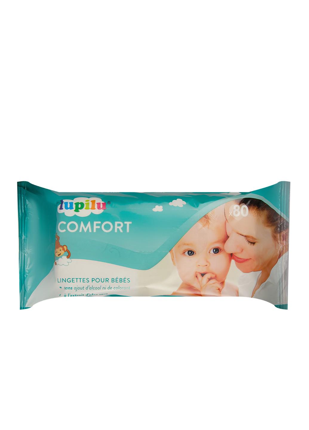 Влажные салфетки Lupilu Comfort 80 шт.