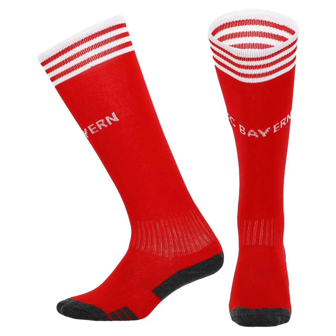 Гетры футбольные клубные FC Bayern Munich укрепленная стопа р. 27-35 Красный (208-2404-16)