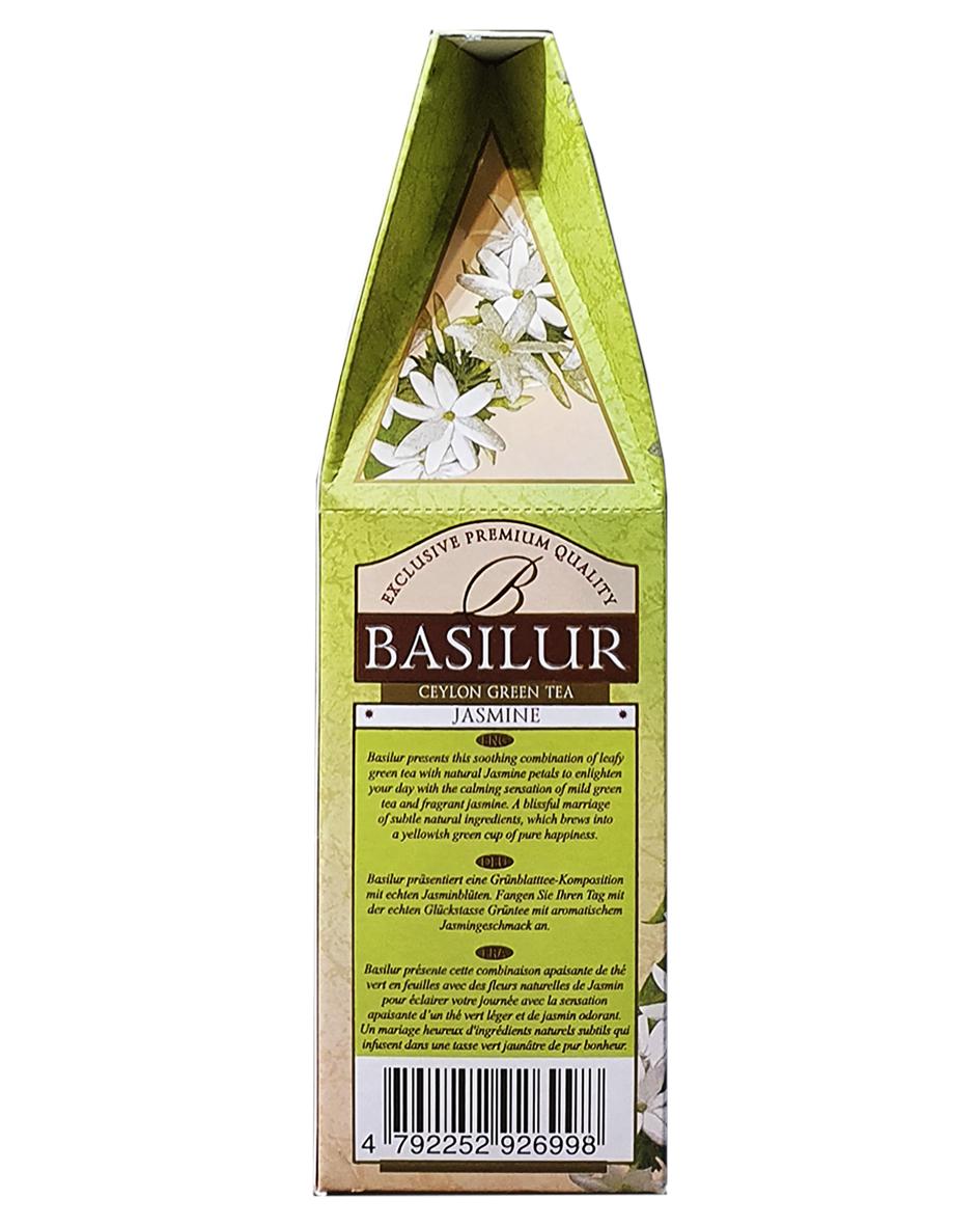 Чай зеленый цейлонский Basilur Букет Жасмин 100 г (56388) - фото 5 Чай зеленый цейлонский Basilur Букет Жасмин 100 г (56388) - фото 5