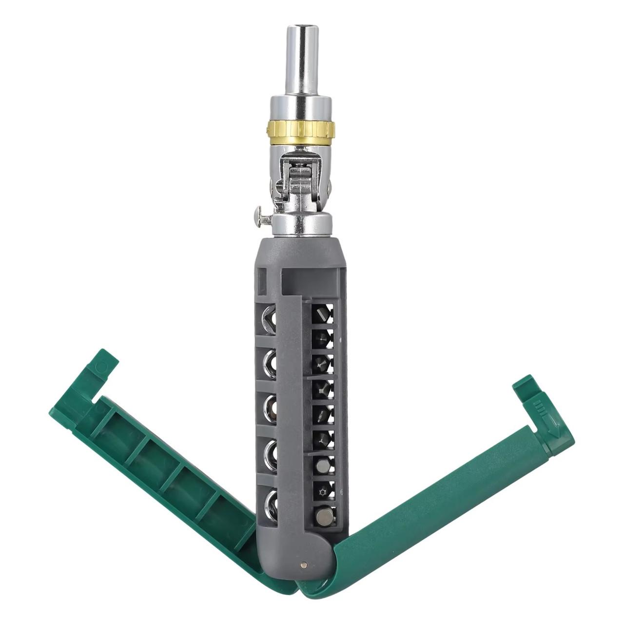 Отвертка RIAS 2024A с 14 битами Green (3_05902) - фото 2 Отвертка RIAS 2024A с 14 битами Green (3_05902) - фото 2