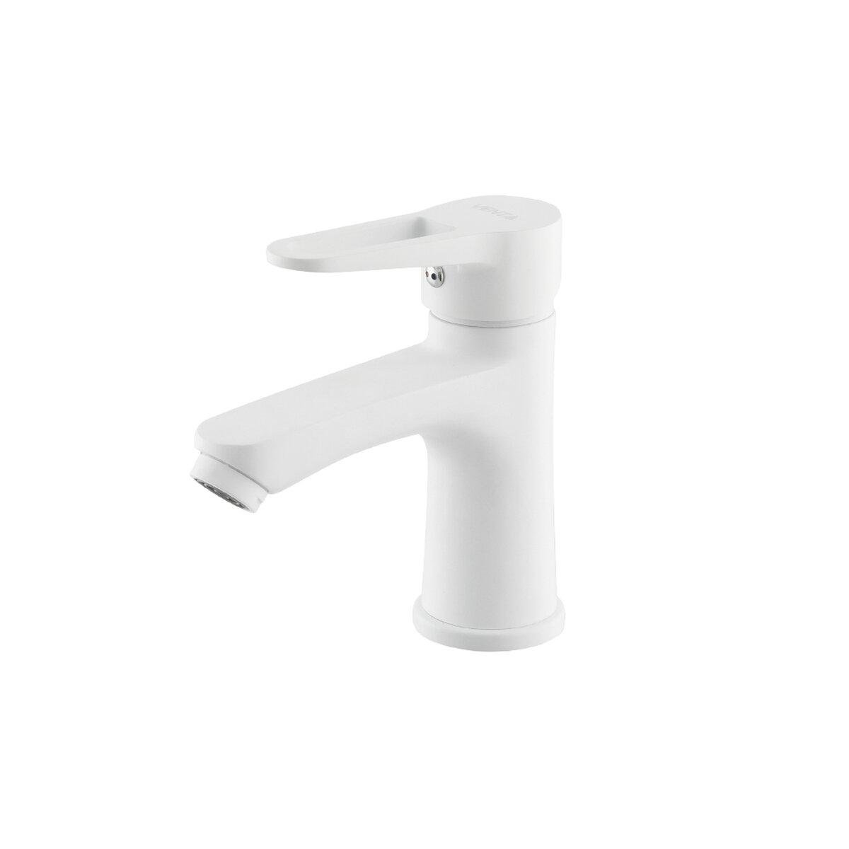 Смеситель для умывальника Venta VN115MW однорычажный Белый (SW-95875)