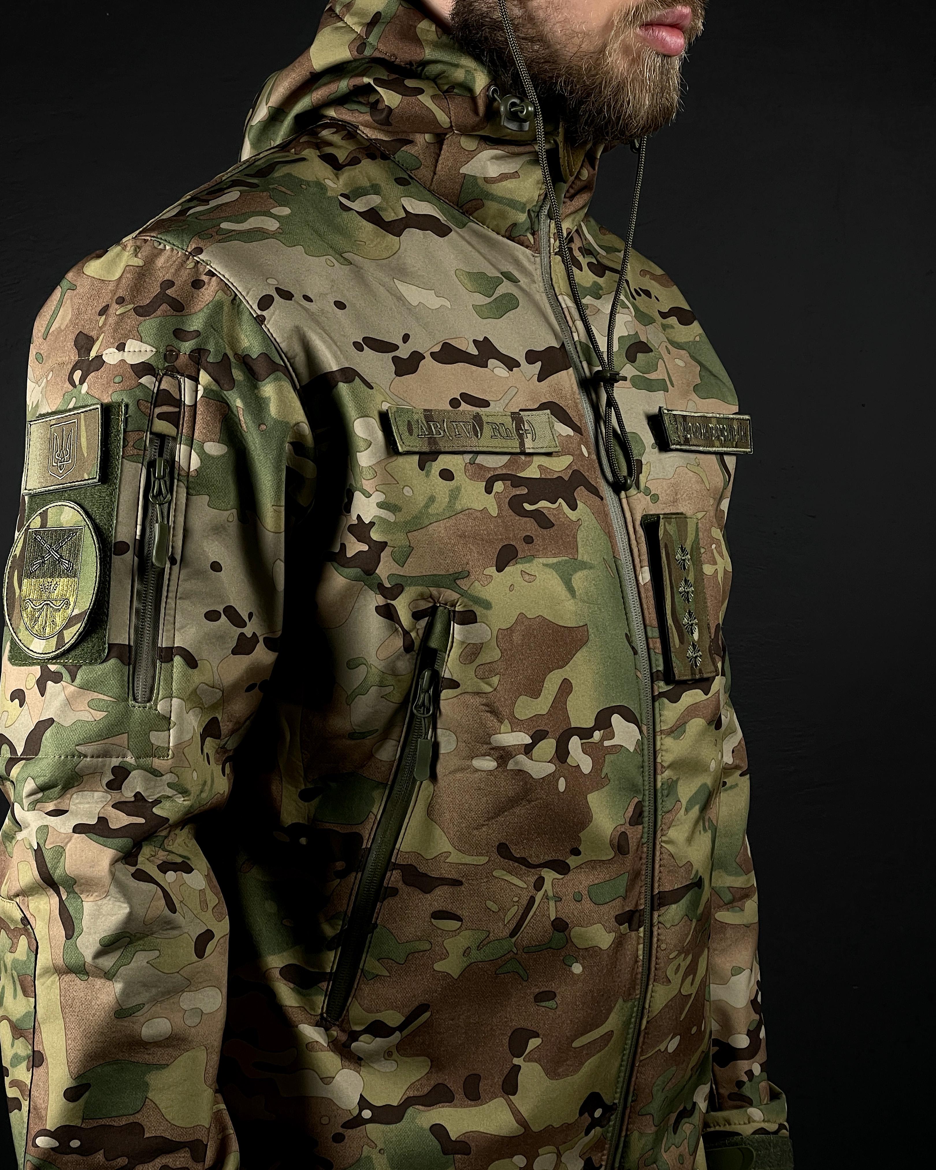 Куртка военная COOPERR Soft Shell II S Мультикам (KUR-1.5.S) - фото 4