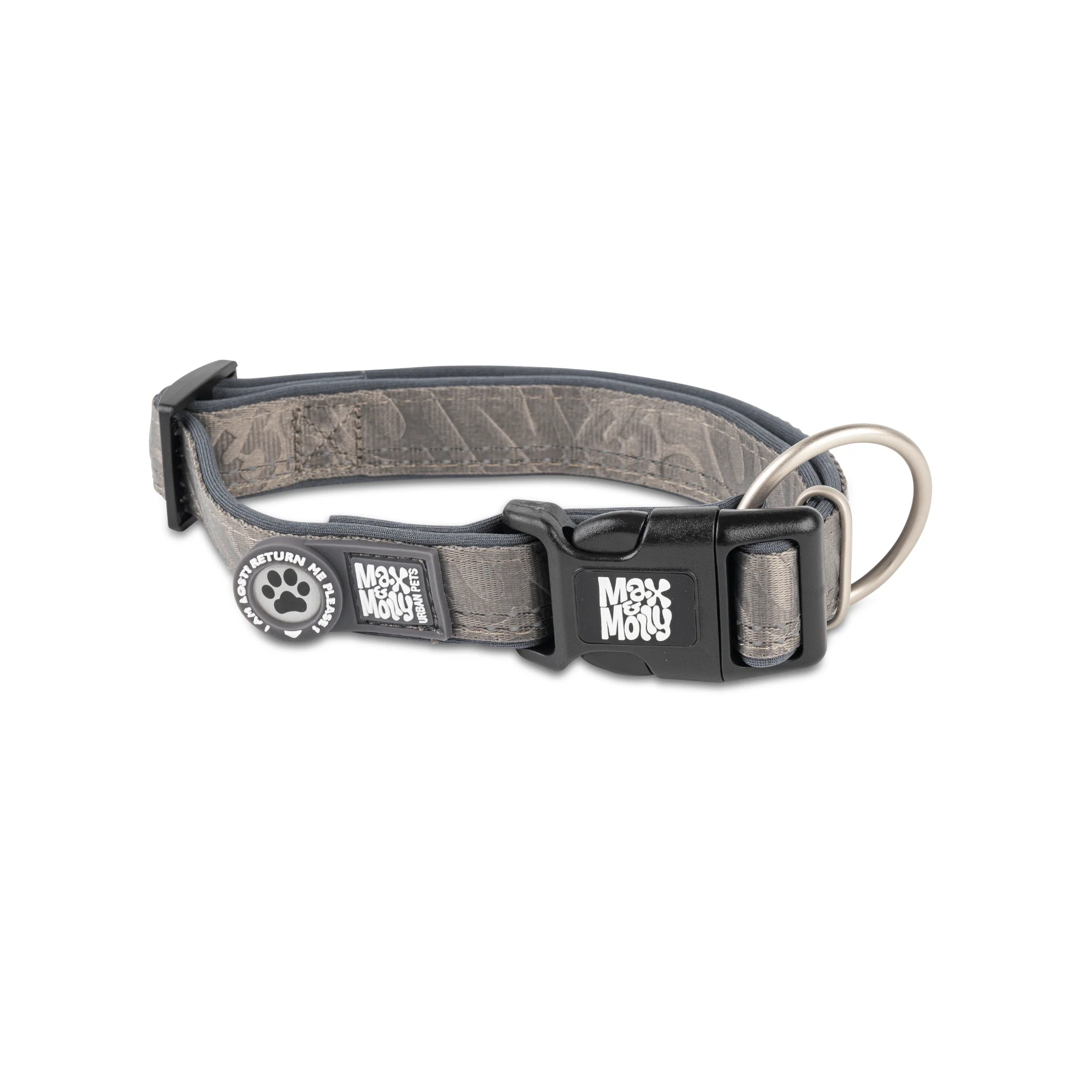 Нашийник для собак Max & Molly Smart ID Collar Matrix 2.0 S Stone (302082)