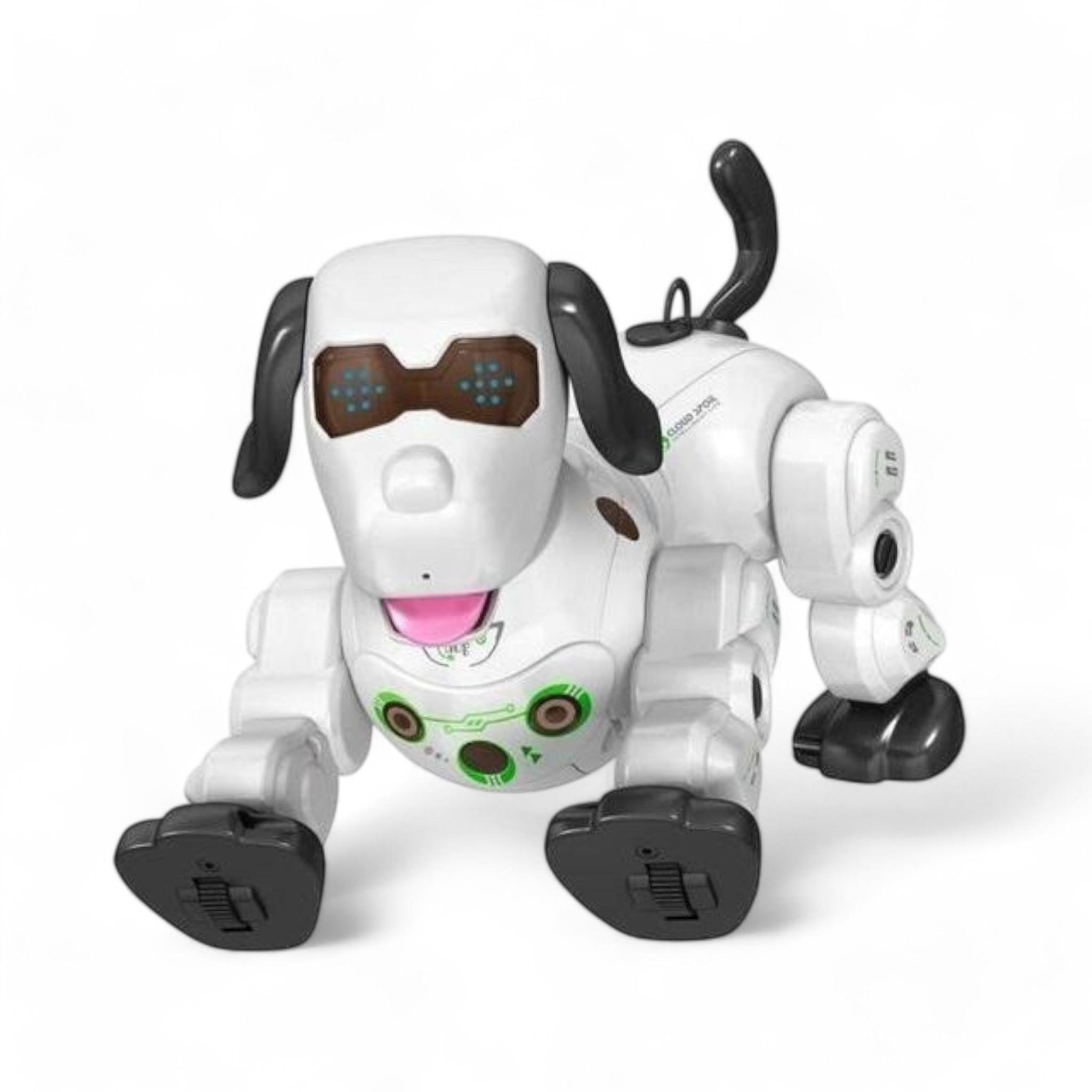 Pобот Happy Cow Robot Dog звуковые/световые эффекты пускает пар на радиоуправлении (G_777-602)