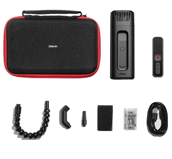 Генератор дыма Ulanzi Vijim FM01 FILMOG Ace Portable Fog Machine Without Fog Juice and Battery UV-R004 FM01 Black - фото 5