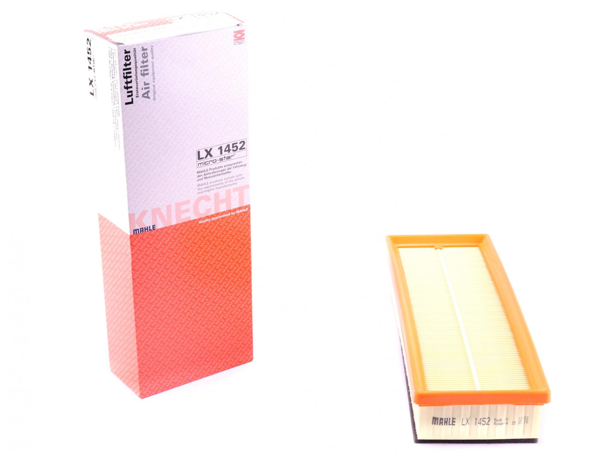 Фильтр воздушный KNECHT для Citroen Berlingo 1,6HDI 08- 08 (LX 1452)