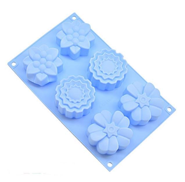 Форма для випікання силіконова Садові квіти 27,5х17х3,8 см (AN013124)