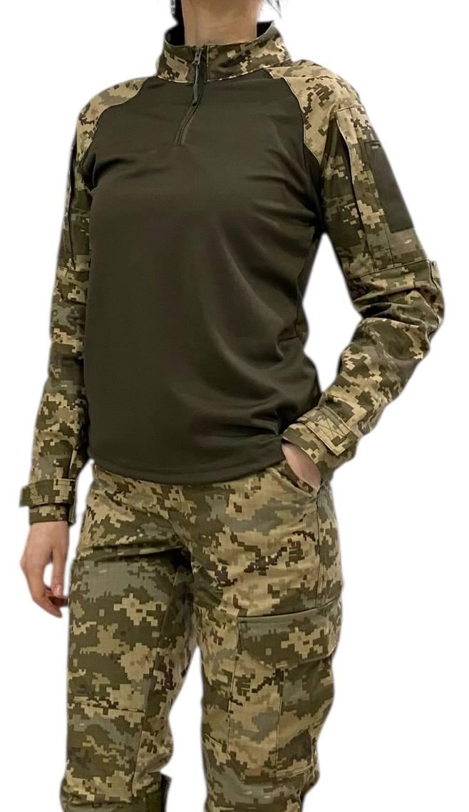 Сорочка військова убакс жіноча XXS Піксель (34140689)
