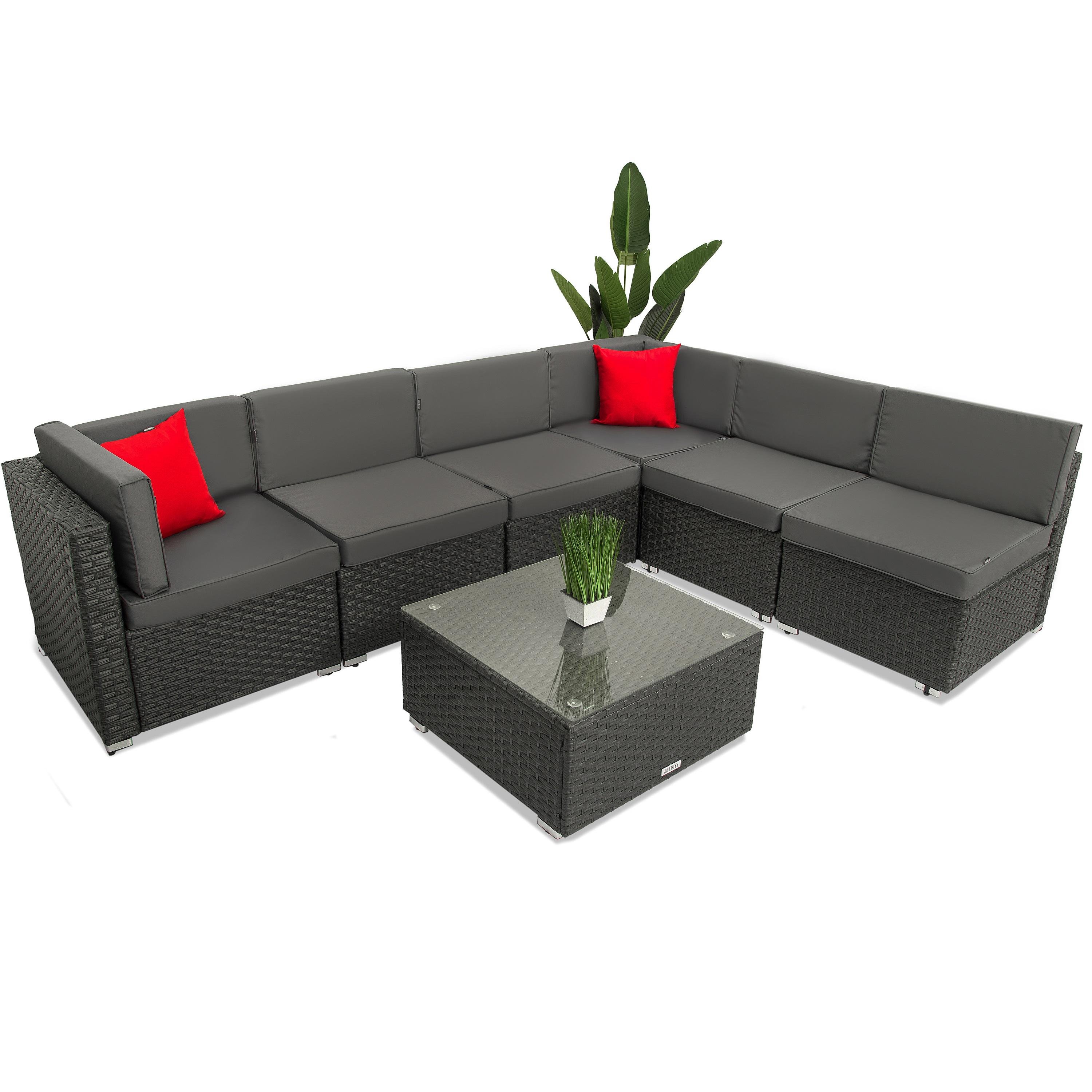 Набор садовой мебели Just Relax Lounge Teracce 7 Графитовый (333 Graphite) - фото 6