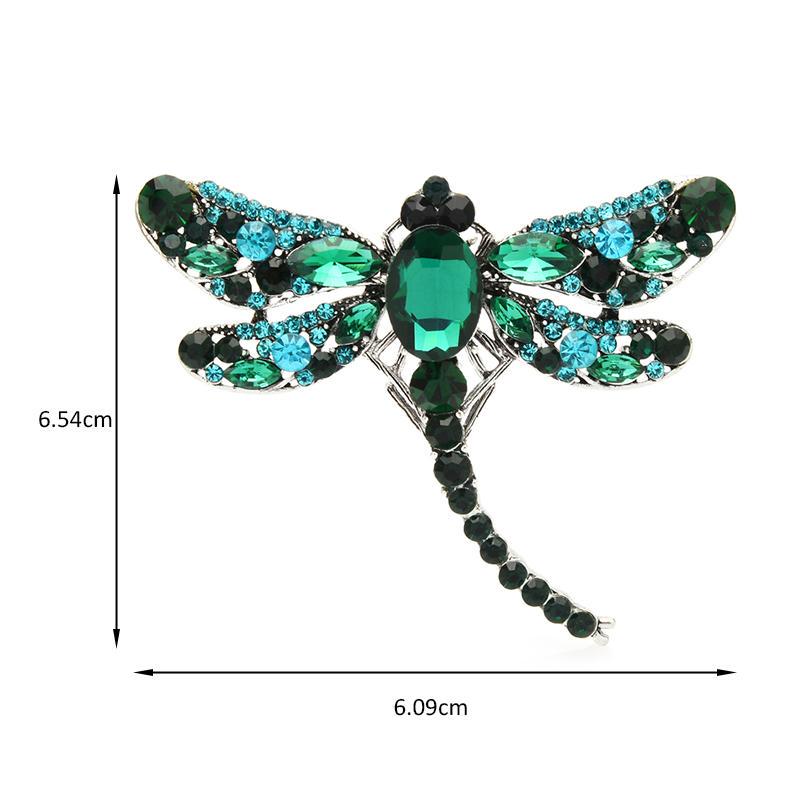 Брошка жіноча Бабка 6,54x6,09 см (494693352) - фото 2 Брошка жіноча Бабка 6,54x6,09 см (494693352) - фото 2