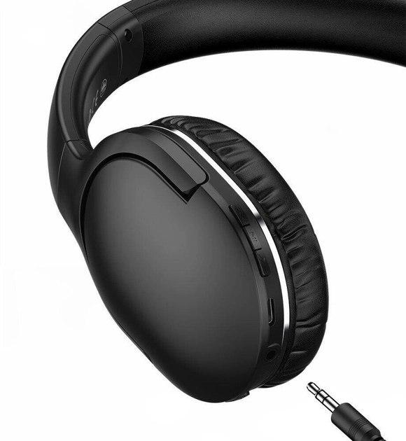 Навушники TWS Baseus Encok Wireless headphone D02 Pro Black (NGTD010301) - фото 9