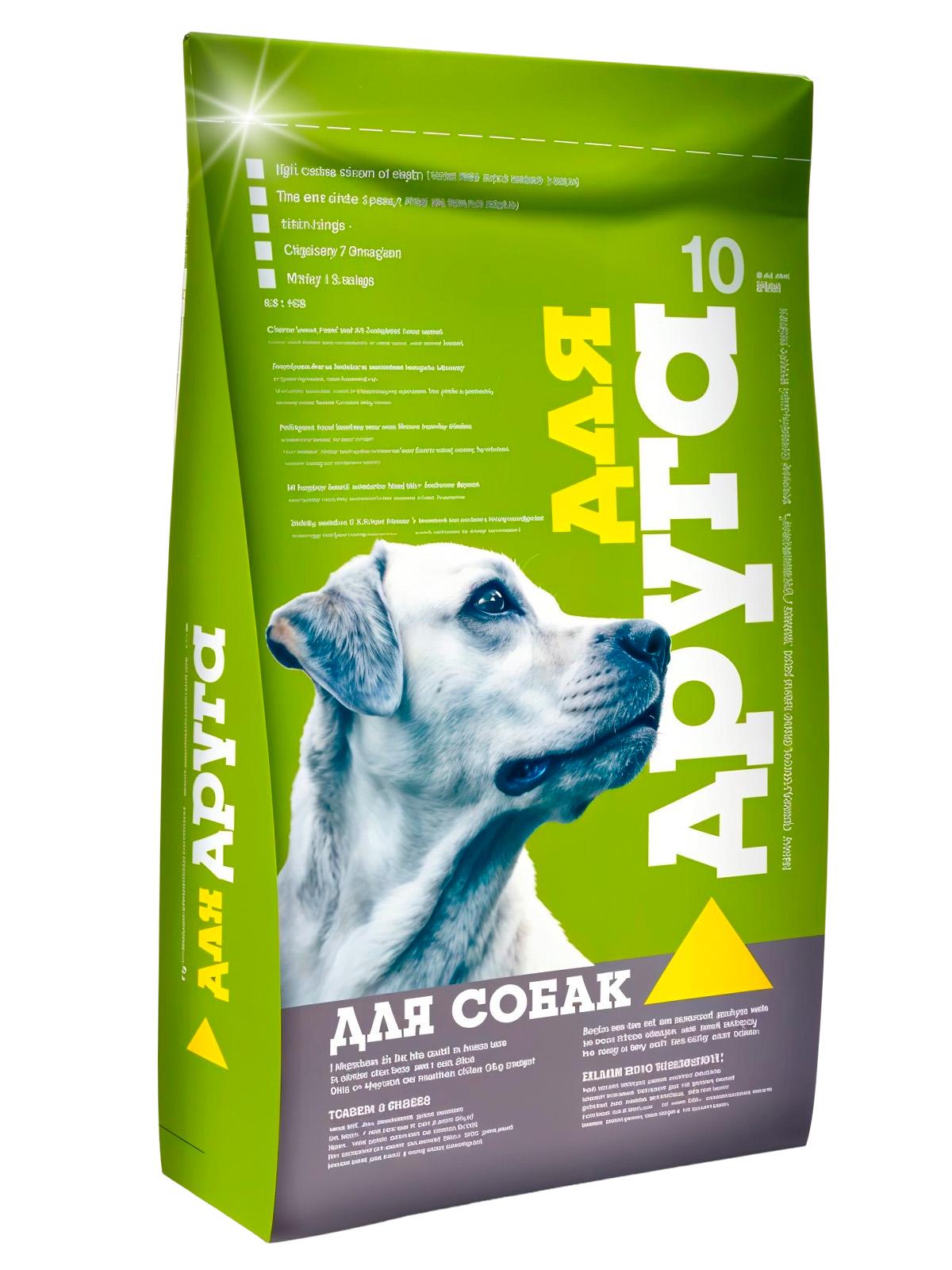 Корм для активных собак больших пород сухой Для друга MIX стандарт 10 кг (554434107)