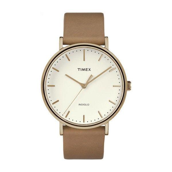 Наручные часы мужские Timex кварцевые Gold (Tx2r26200)