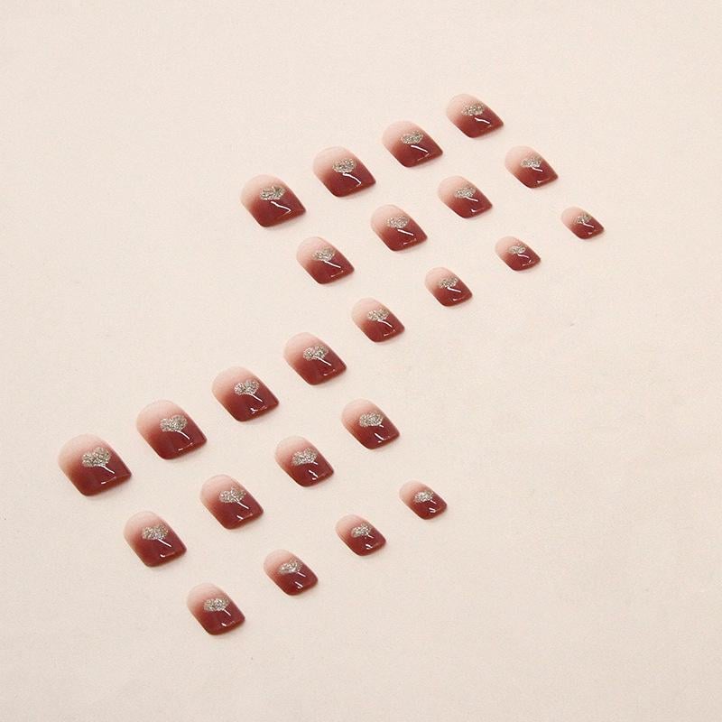 Накладные ногти с клеем Bananahall LK13317 24 шт. Бежевый (A9966) - фото 2 Накладные ногти с клеем Bananahall LK13317 24 шт. Бежевый (A9966) - фото 2