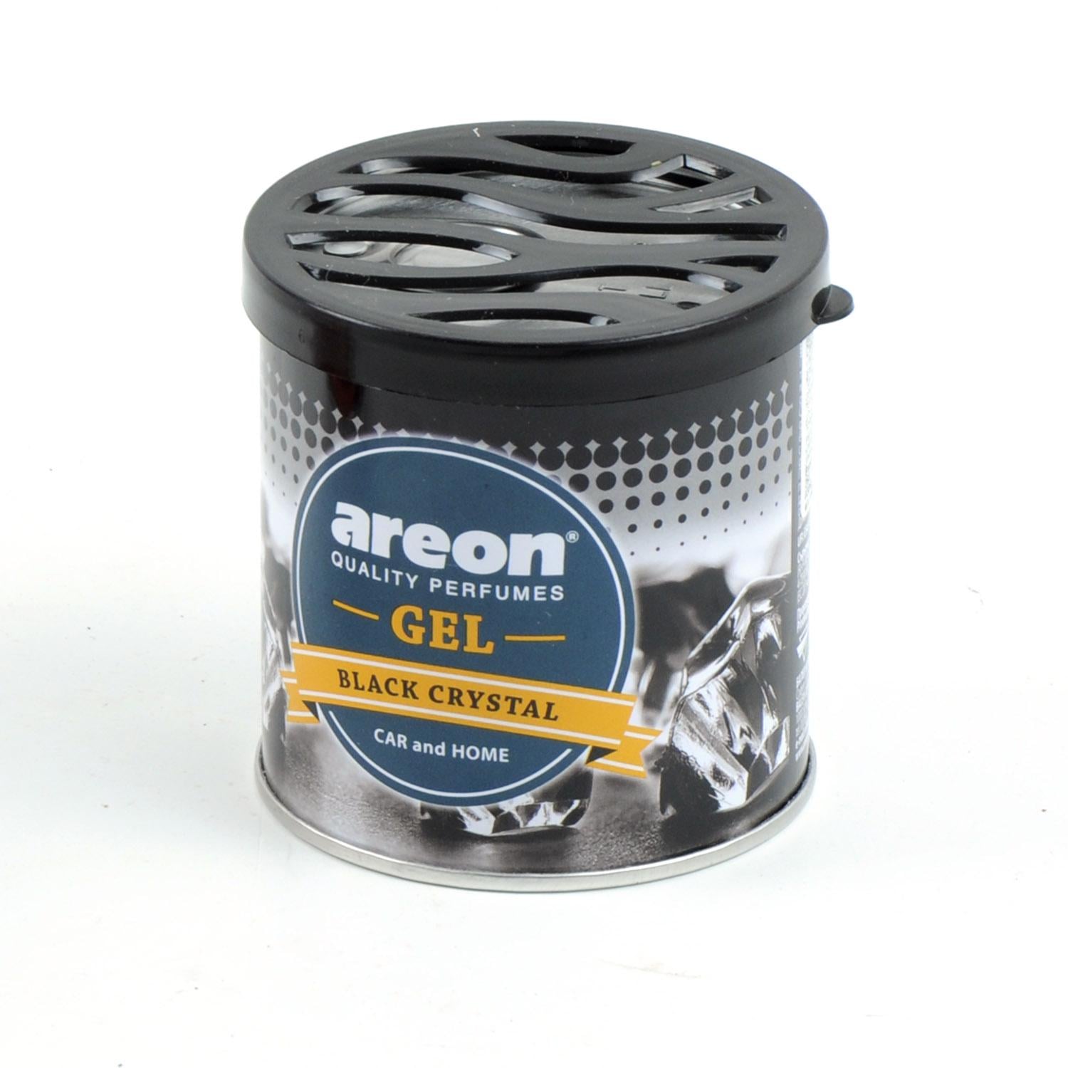 Гель-освіжувач консерва 80 г Areon GEL Black Crystal (348805)