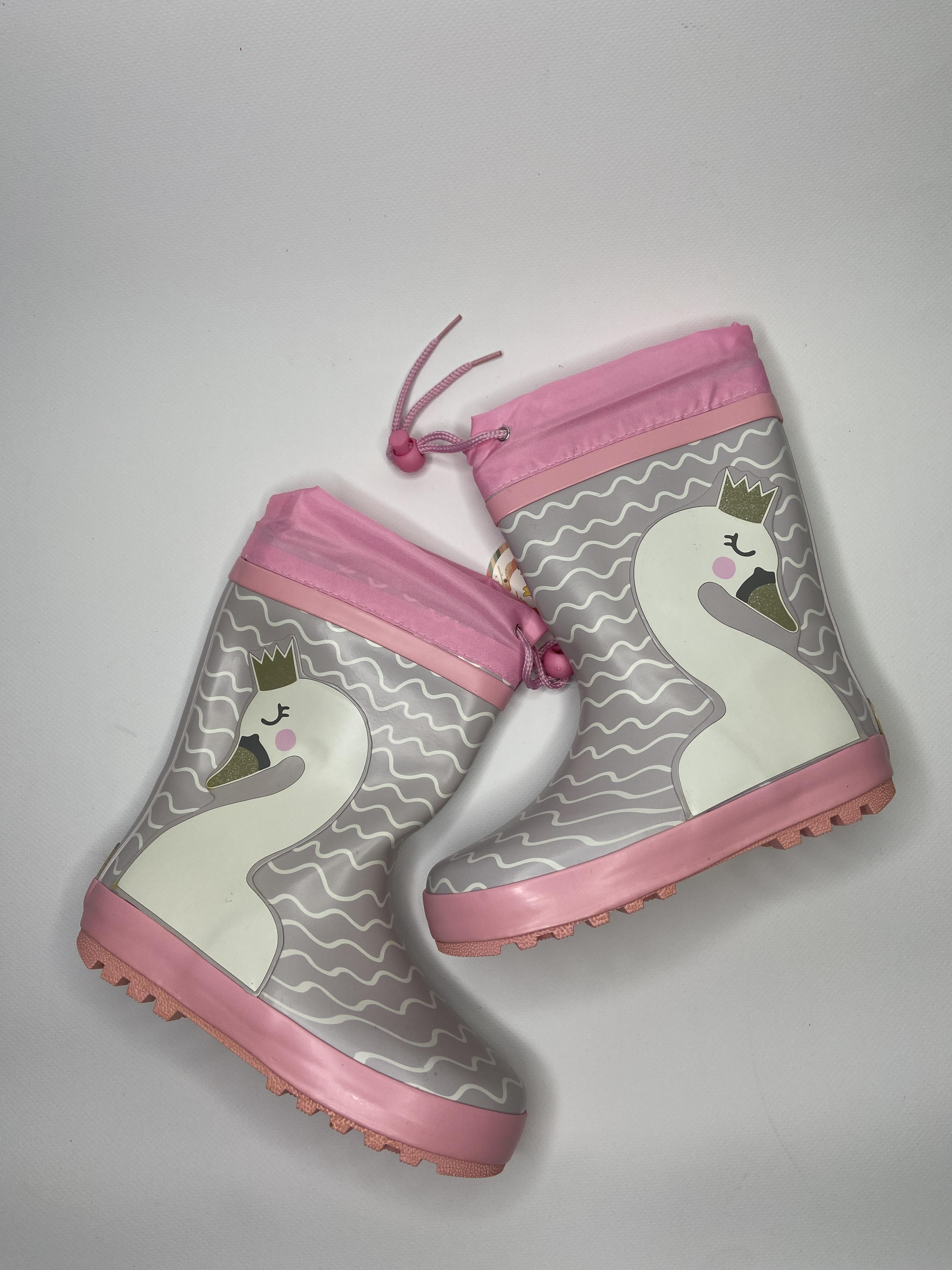 Чоботи гумові для дівчаток TOM.M 341113 р. 34 22,4 см Рожевий (23743495) Чоботи гумові для дівчаток TOM.M 341113 р. 34 22,4 см Рожевий (23743495)