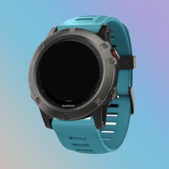 Браслет для часов Garmin Fenix 3 HR/Fenix 5х7x26 мм силиконовый Синий Браслет для часов Garmin Fenix 3 HR/Fenix 5х7x26 мм силиконовый Синий