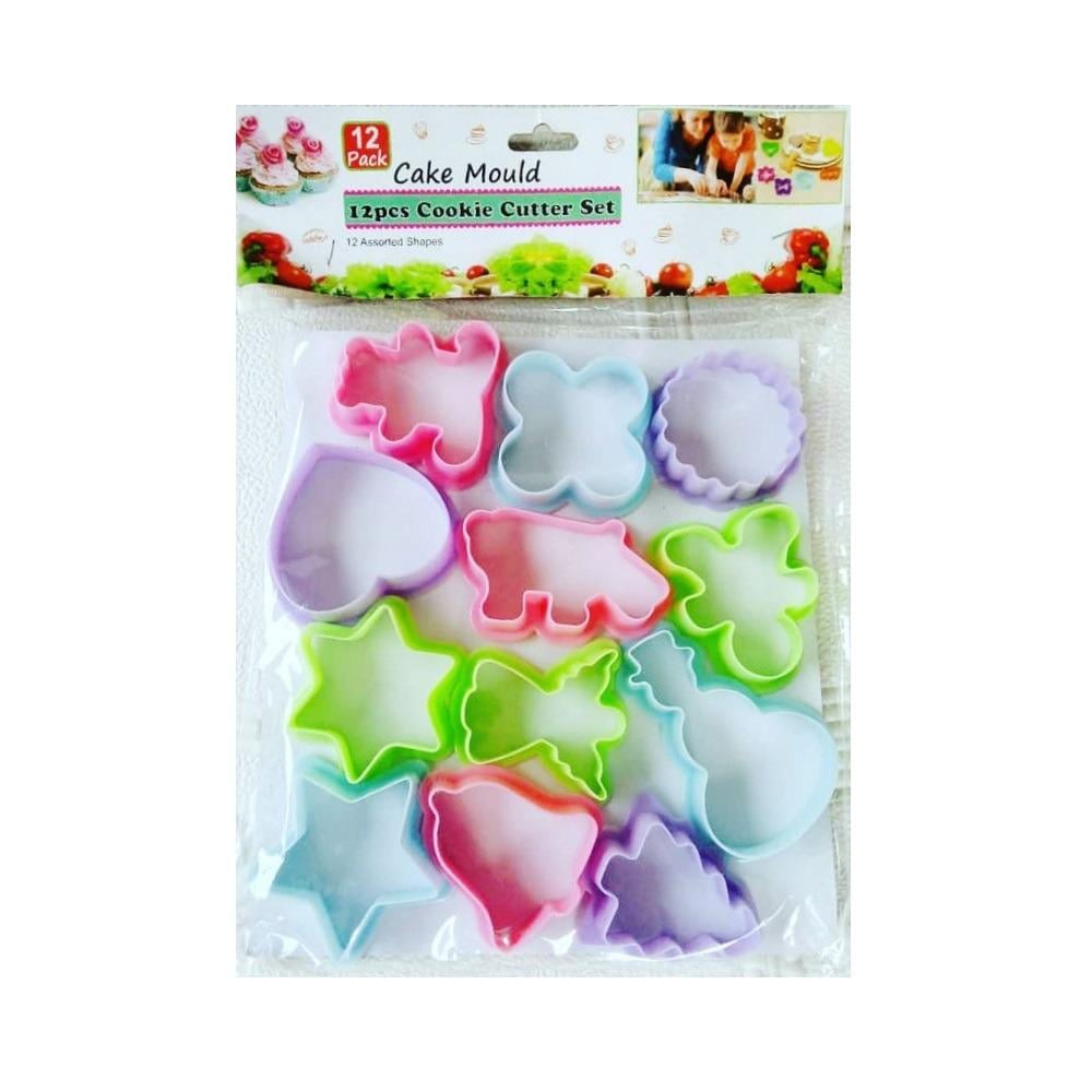 Формочки фигурные для печенья R97384 Mix 12 шт. 19х17 см