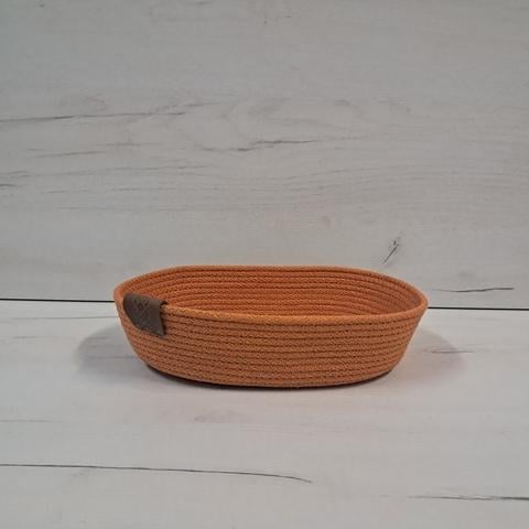 Корзина для хлеба из хлопкового шнура Оранжевый (29527181)