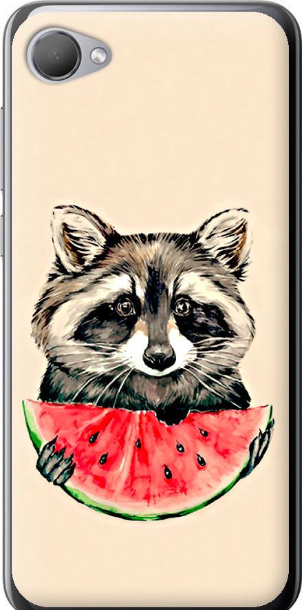 Чохол на HTC Desire 12 Єнотик з кавуном (4605u-1476-42517)