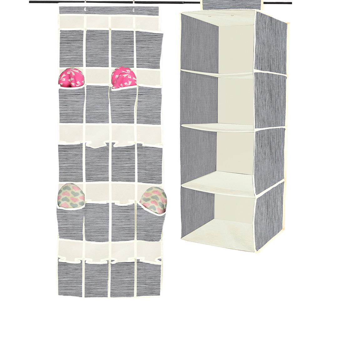 Набір підвісних органайзерів Homax 2 шт. Сірий (ASH-0609)