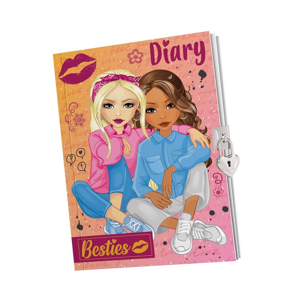 Дневник Besties А5 с замочком 60 л. (961021)