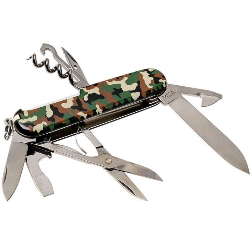 Ніж складаний Victorinox Vx13703.94 Climber 91 мм Камужляжний (13407766) - фото 3