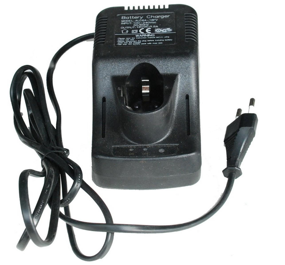 Зарядное устройство для шуруповерта 18В 1 час