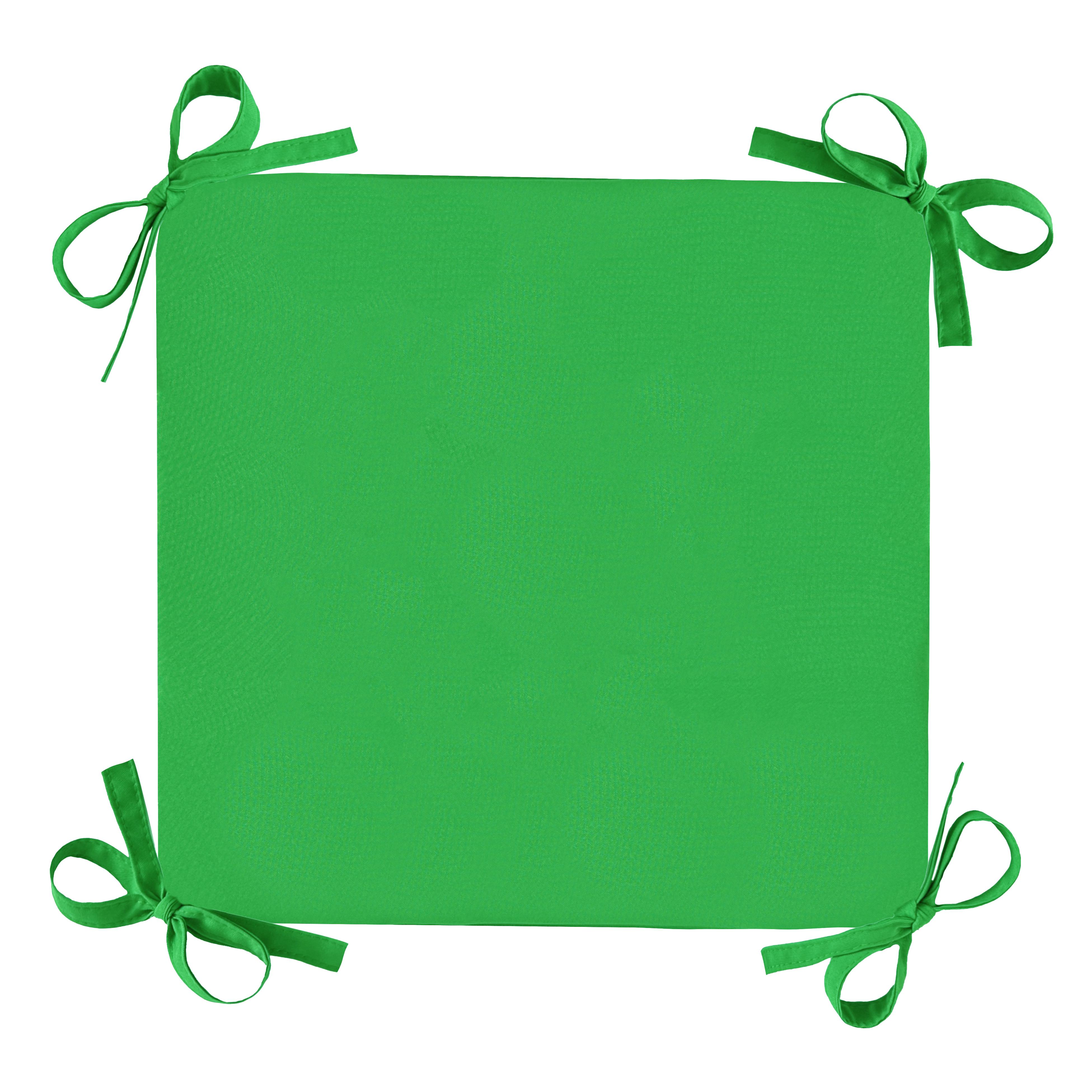 Подушка для стула/кресла/табурета 50х50х4 см Светло-зеленый (2450906462)