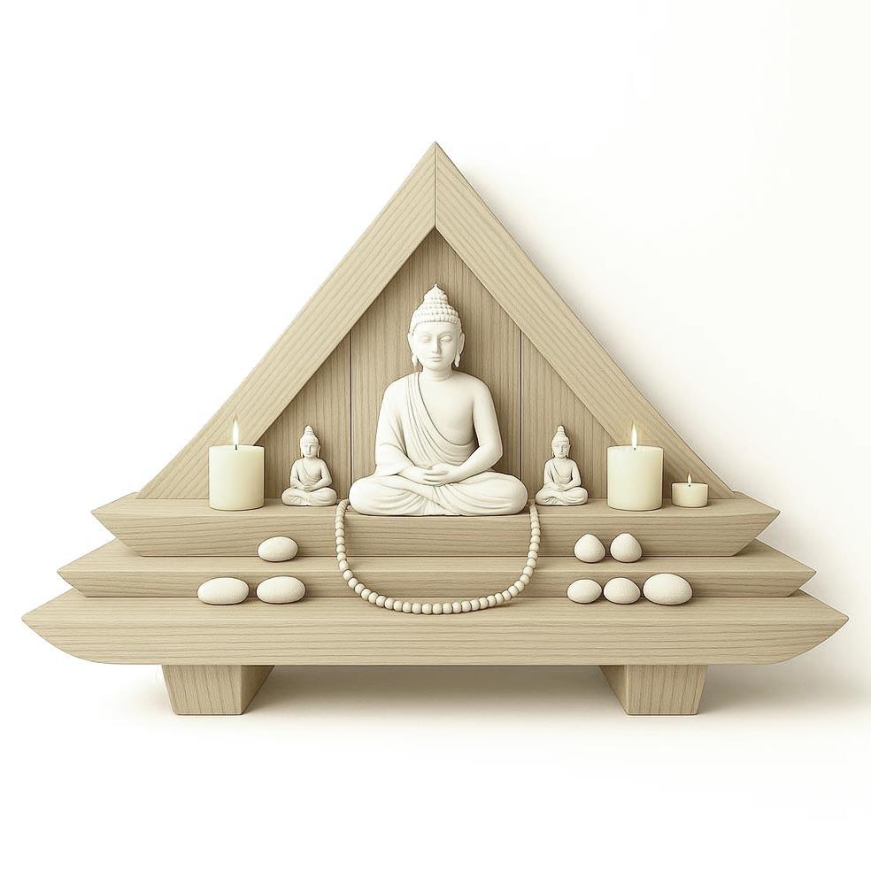 Вівтар для медитації з дерева Артима Бланже (ЛАТ-006901)