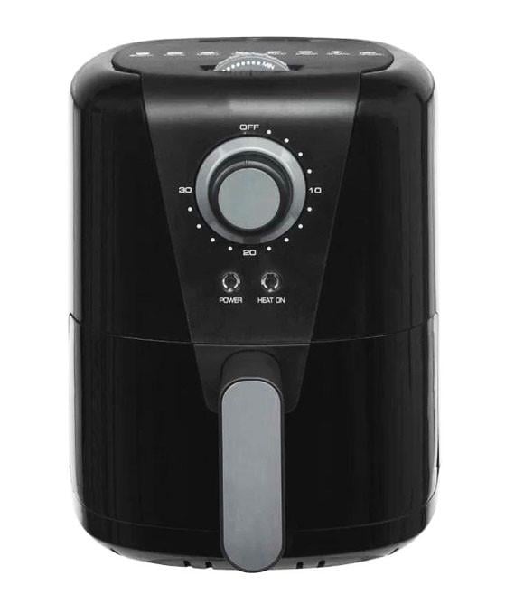 Аерофритюрниця Crownberg CB-5541 з таймером 1200 Вт 1,5 л Чорний (2037414489)