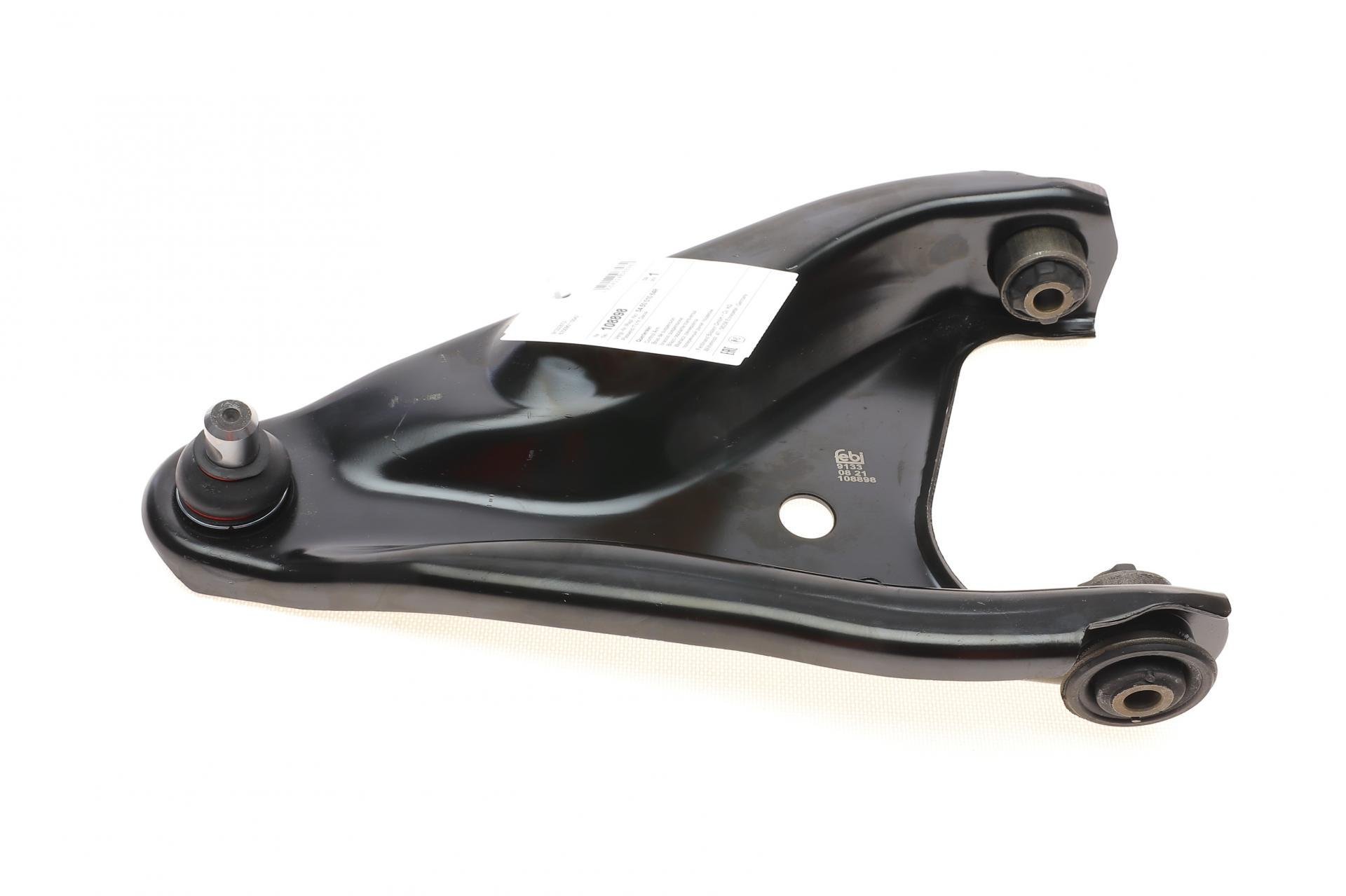 Важіль підвіски FEBI BILSTEIN передній/знизу R Dacia Dokker/Lodgy 12-/Renault Logan II/Sandero 13- (108898)