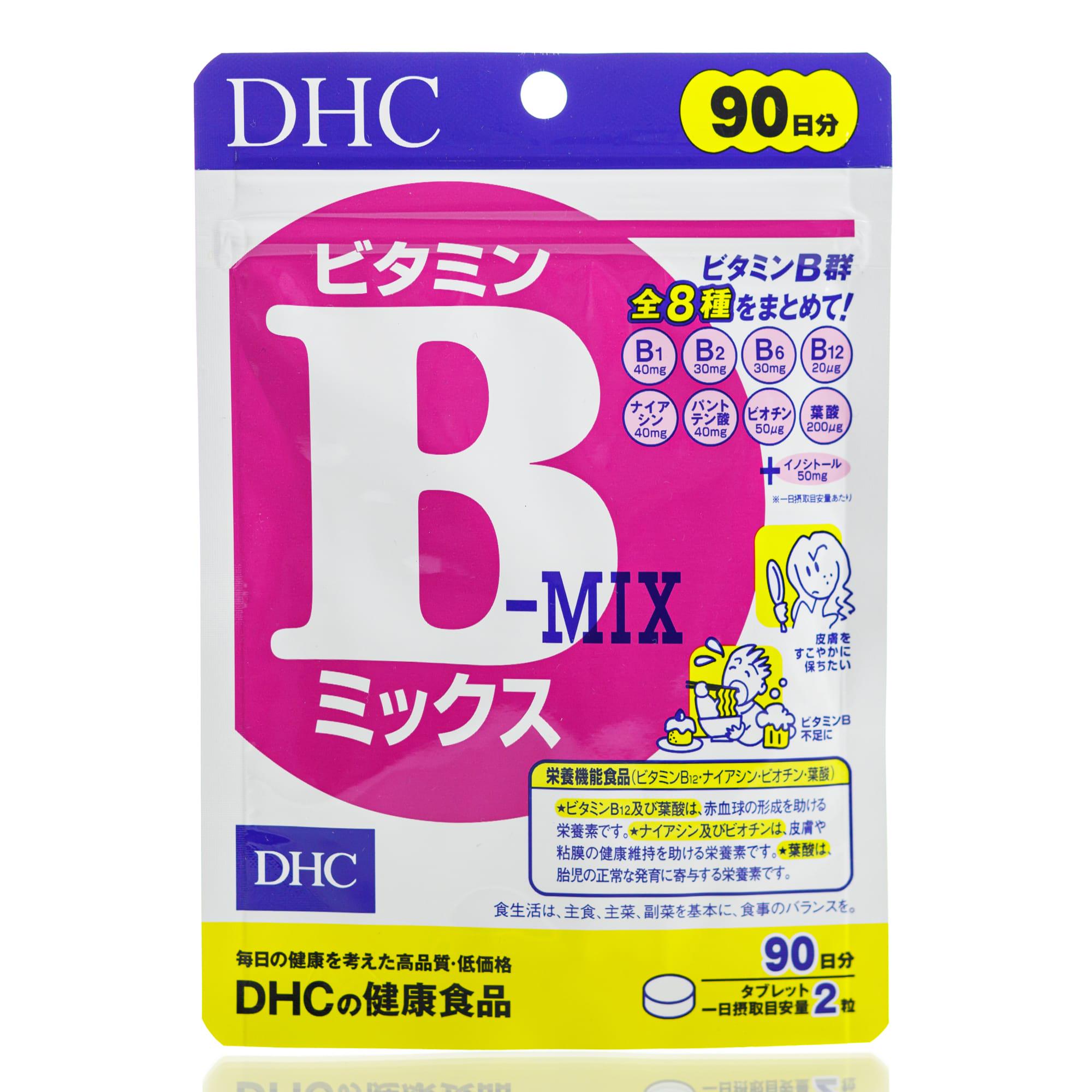 Комплекс витаминов группы В Dhc Vitamin B mix 90 дн. 180 шт.