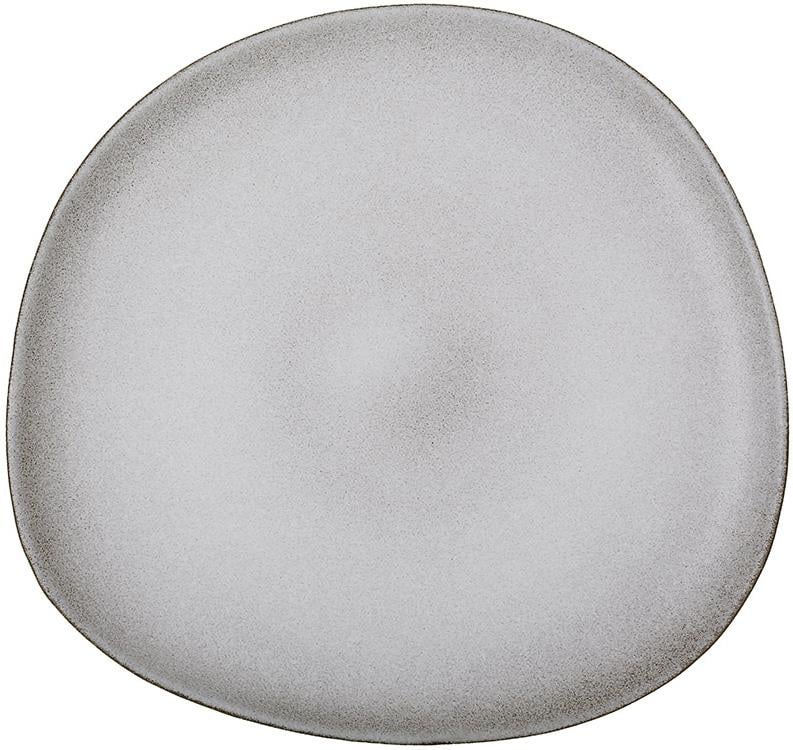 Тарелки керамические Edelstein 4шт. 27 см Серый