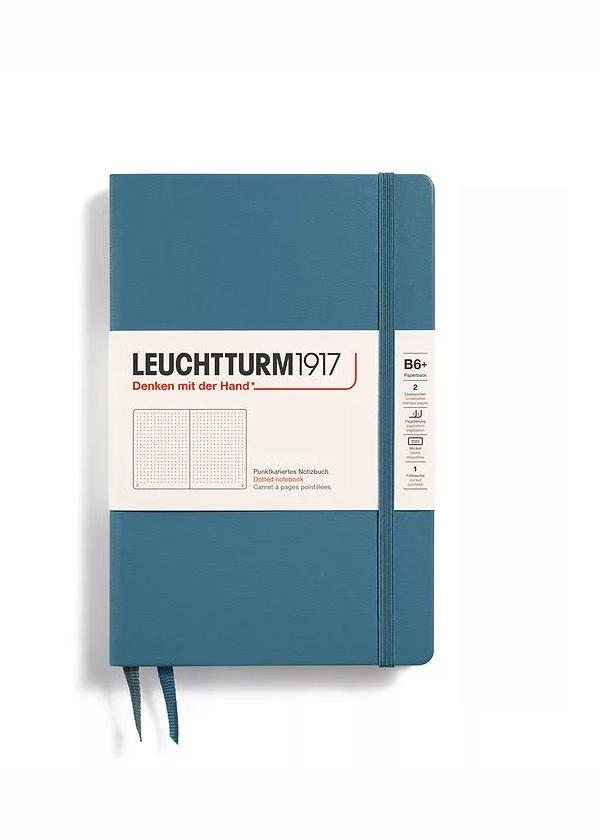 Блокнот Leuchtturm1917 Paperback B6+ точка Stone Blue (368512)