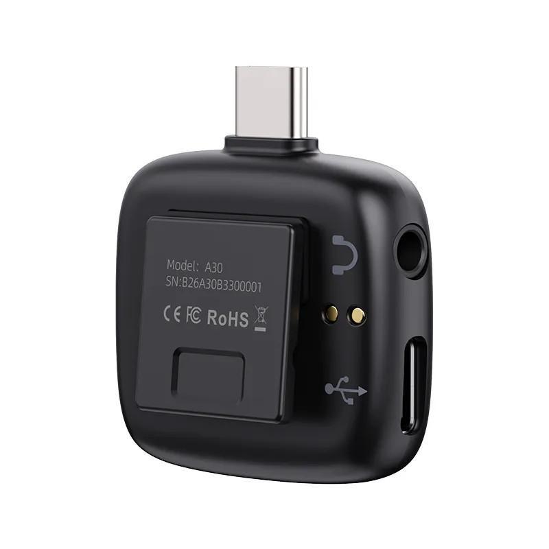 Микрофон беспроводной петличный Ulanzi A30 для iPhone/Android камеры (2538907438) - фото 3 Микрофон беспроводной петличный Ulanzi A30 для iPhone/Android камеры (2538907438) - фото 3