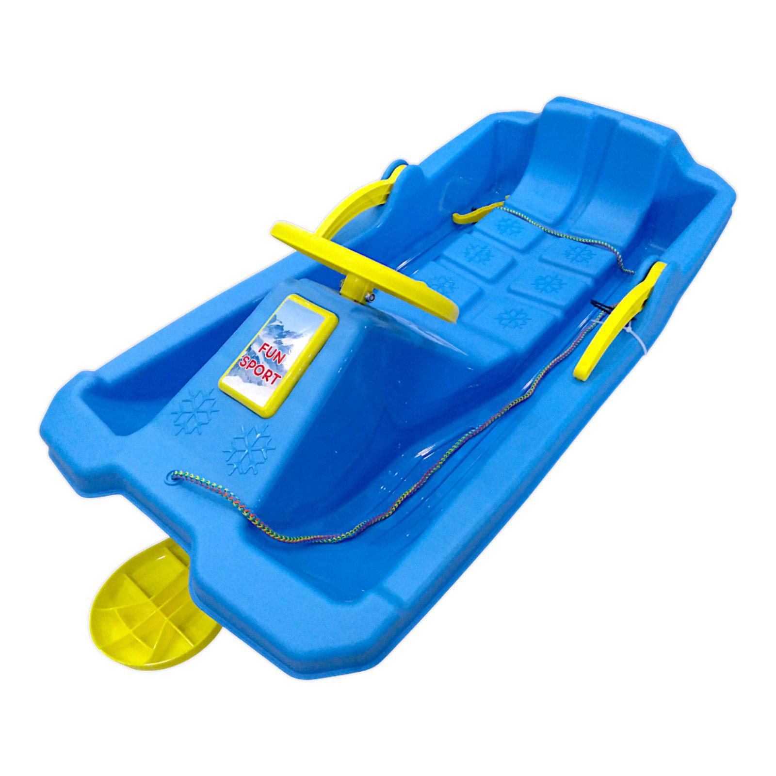 Санки с рулем Marmat Niko Синий (15930)