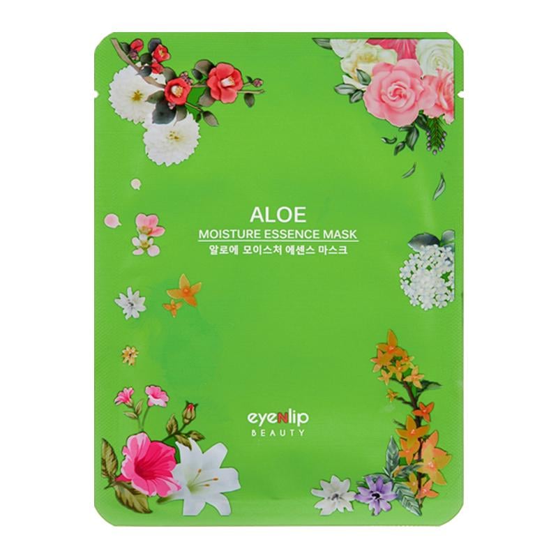 Тканевая маска для лица Eyenlip Moisture Essence Mask Aloe с алоэ 25 мл (8809555250241)